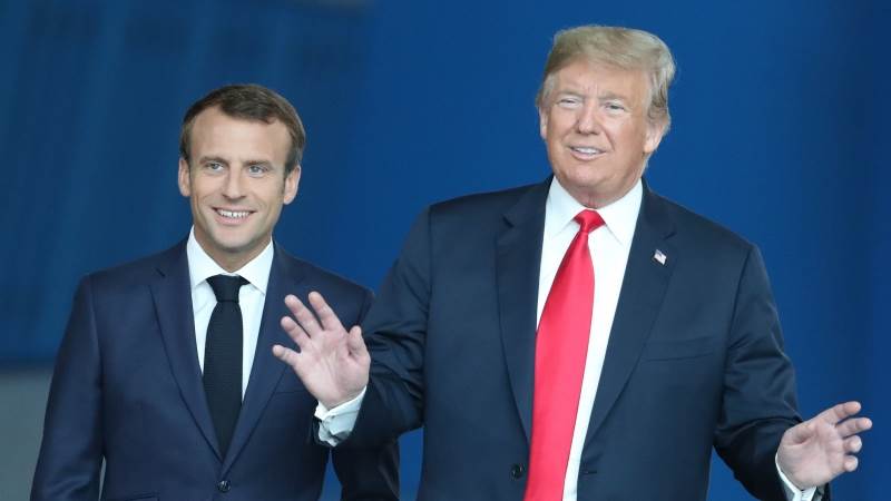 Trump tells Macron: US wants 'strong Europe'