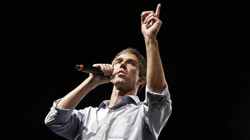 O'Rourke considered top candidate for 2020 run - poll