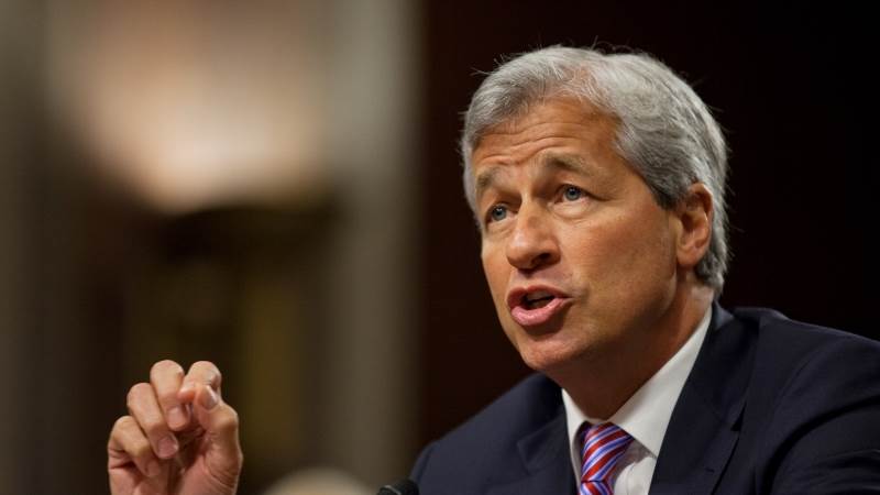 JPMorgan CEO says trade war is reason for market volatility