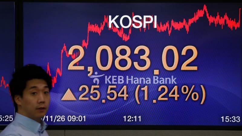 Asian markets higher after positive trade comments