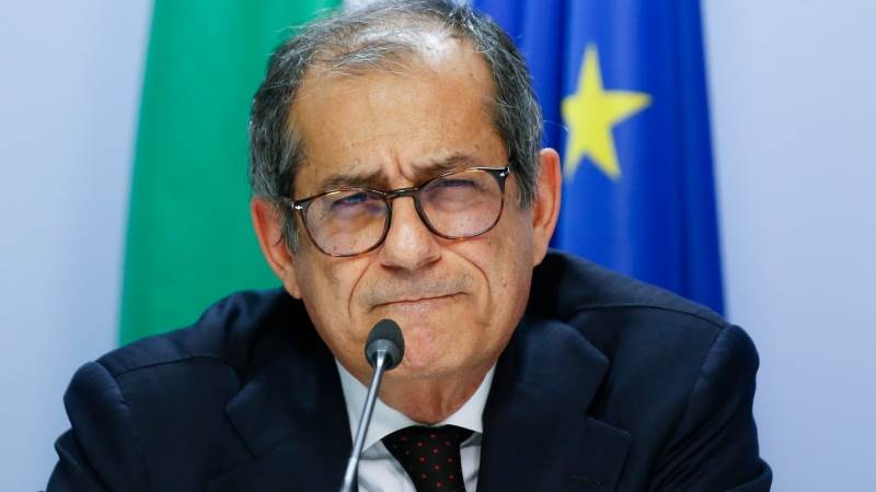 Report: Tria's job on brink in Italy's budget dispute