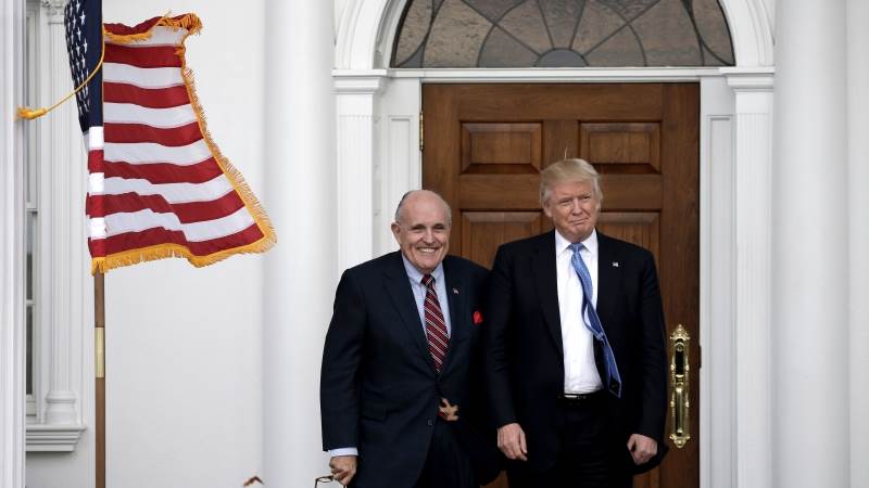 Trump: Giuliani doing a counter to Mueller's report