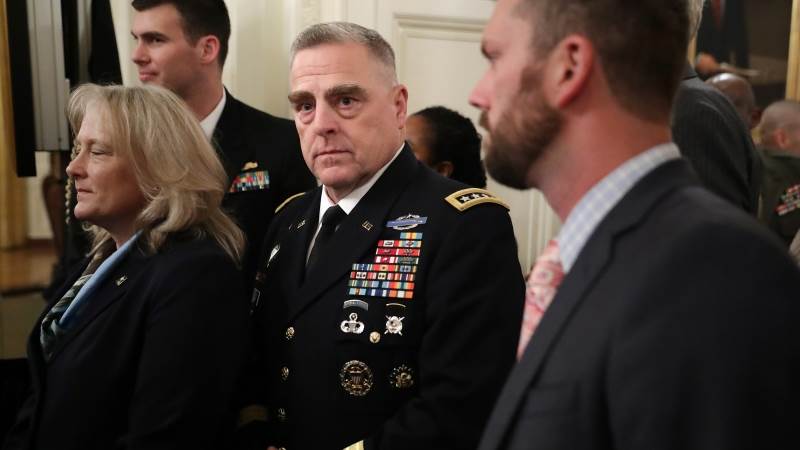 Trump to name Milley as next joint chiefs of staff chair - report