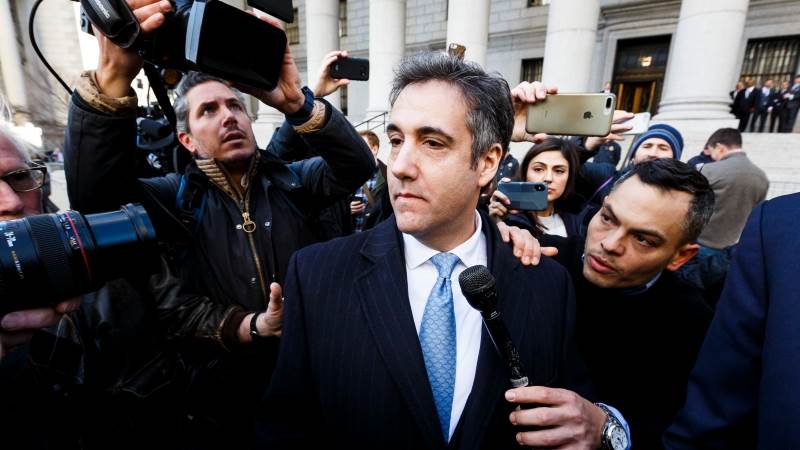 Federal prosecutors call for 'substantial' prison time for Cohen