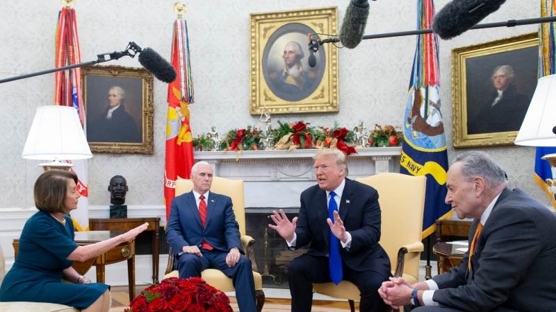 Trump: Meeting with Schumer, Pelosi waste of time