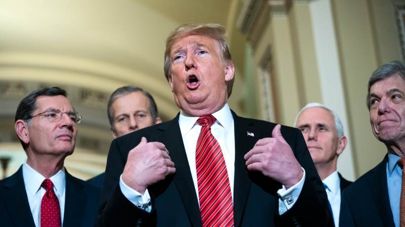 Trump Davos trip could be cancelled - report