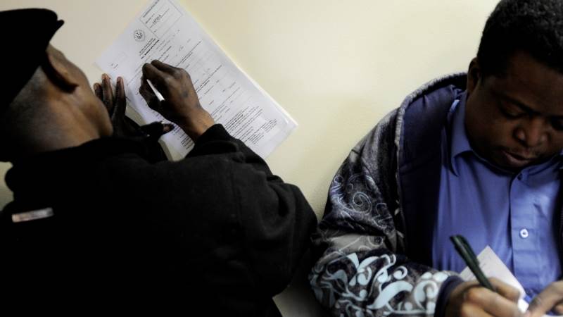 US initial jobless claims down by 17,000 to 216,000