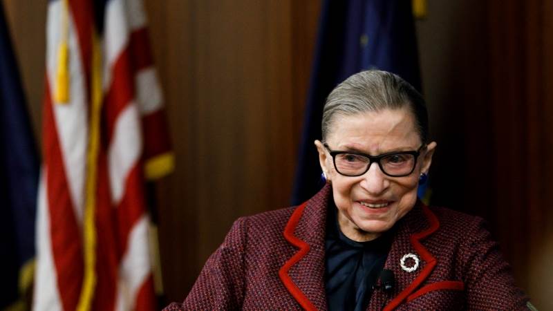 Justice Ginsburg to continue work next week