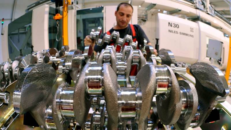 Eurozone industrial production down by 1.7% in November