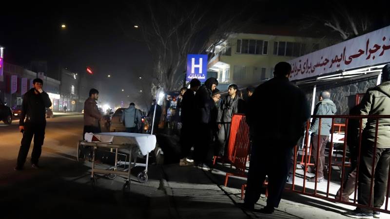 Kabul blast kills at least 4, injures over 90