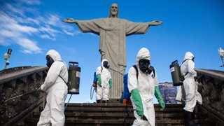 Brazil adds 37,948 virus cases, 1,129 deaths