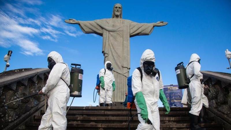 Brazil’s daily virus cases surge by 27,267