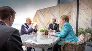 Merkel praises Biden’s ‘new momentum’ in G7 talks