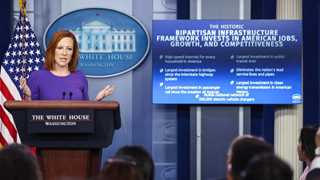 WH says will consults all Dems on infrastructure