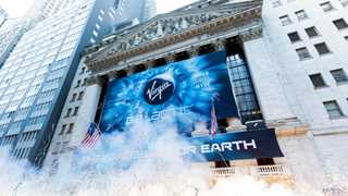 Virgin Galactic up 18% as Branson sets spaceflight date