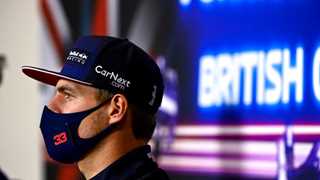 Verstappen takes pole position for British Grand Prix