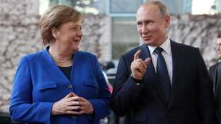 Merkel tells Putin about her arrangement with Biden