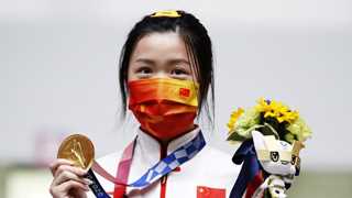 China leads Olympic race with 3 gold medals