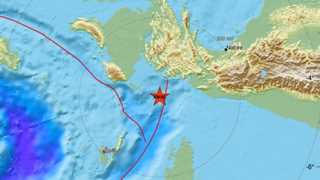 5.9-magnitude earthquake hits south Indonesia coast