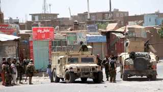 Afghan army conducts Taliban counteroffensive