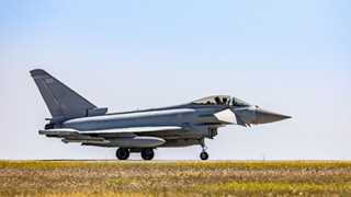 UK Typhoon intercepts Russian military aircraft