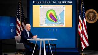 Hurricane Ida is life-threatening storm – Biden