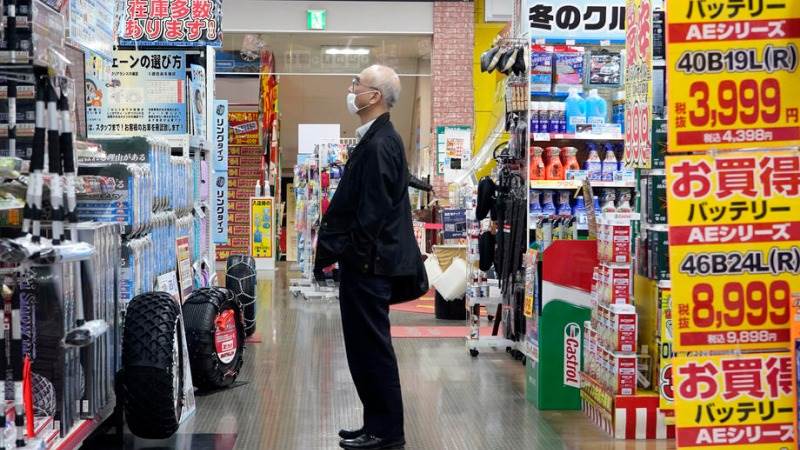 Japan’s inflation rises to 0.8% in December