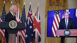 UK PM celebrates trilateral defense partnership with US, Australia