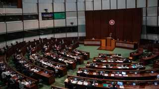 Hong Kongers voting for new China-backed leader