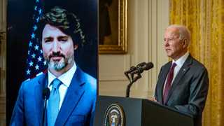 Biden congratulates Trudeau on election win