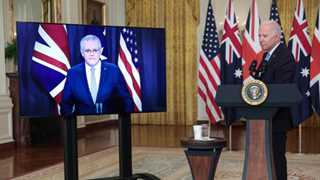 Biden on ‘great’ meeting with Australia’s Morrison