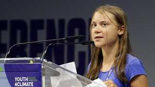 Thunberg: Leaders’ climate pledges empty promises