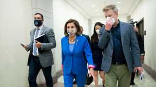 Dems fire at Pelosi for delaying vote on infrastructure bill