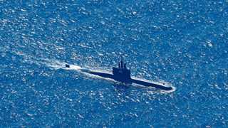 US nuclear submarine hits a foreign object