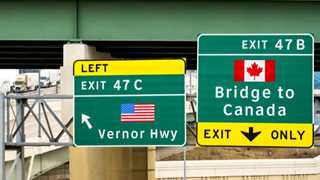 US-Canda border to partially open in November