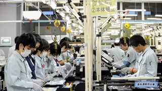 Japan’s manufacturing activity improves in October