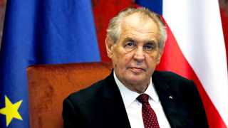 Czech president Zeman out of hospital