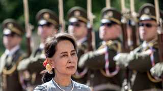 Deposed Myanmar leader sentenced to 4 years in prison