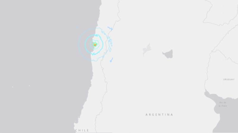 5.7-magnitude quake hits Chile