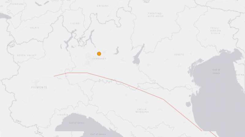 4.9-magnitude earthquake hits Milan area