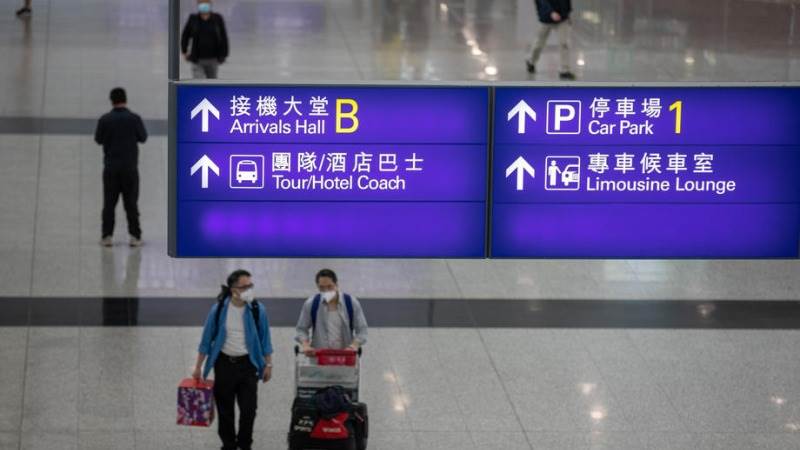 HK prohibits flights from eight countries