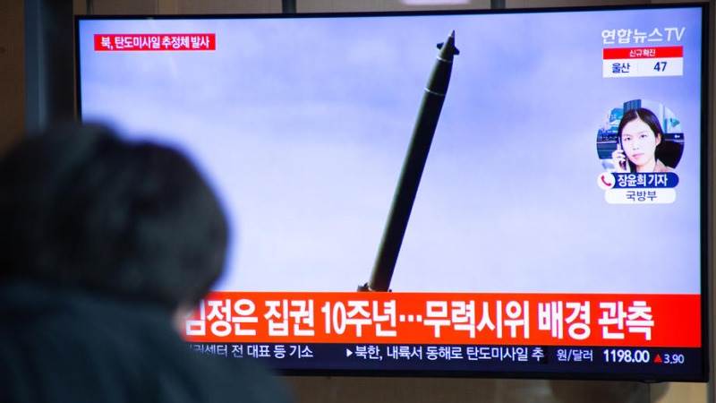 N. Korea fires apparent ballistic missile – S. Korea