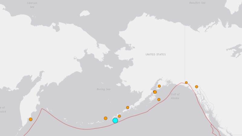 6.8-magnitude earthquake shakes Alaska