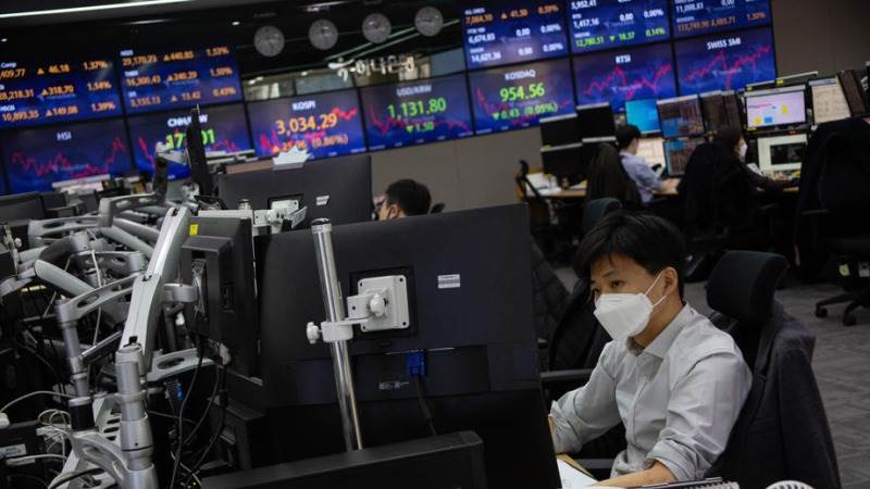 Asian markets rise as Powell, Kuroda ease inflation fears