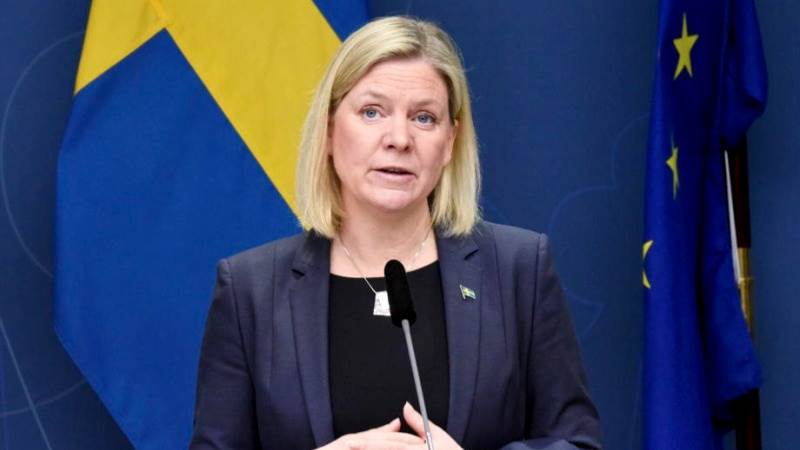 Sweden’s PM Andersson tests positive for COVID-19