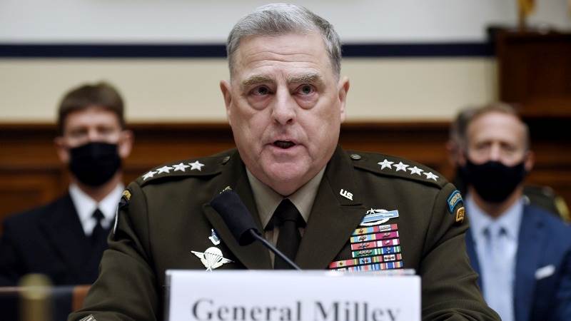 US Joint Chiefs of Staff head positive for COVID