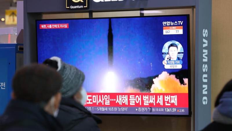 N. Korea fires 2 missiles – S. Korean military