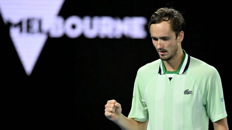 Medvedev through to Australian Open final