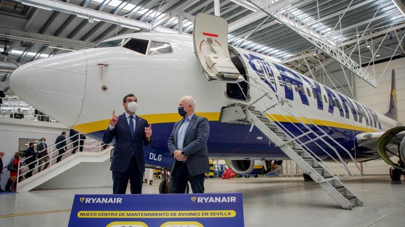 Ryanair reveals €96 million net loss in Q3