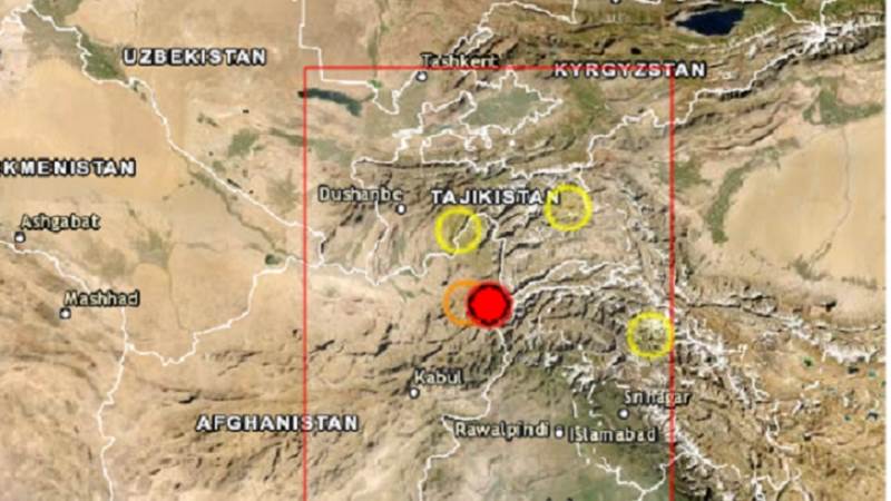 5.7-magnutude earthquake hits Afghanistan